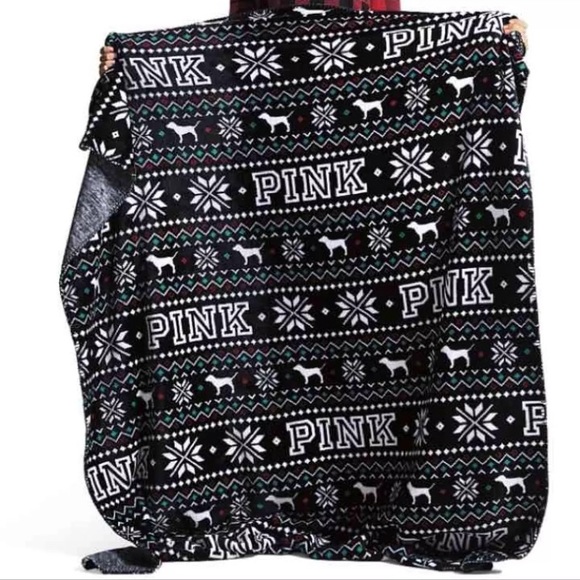 VS Pink reversible blanket - Picture 1 of 3